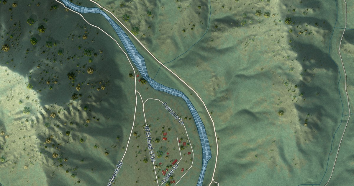 Map of Cliffdell, Washington in 2026