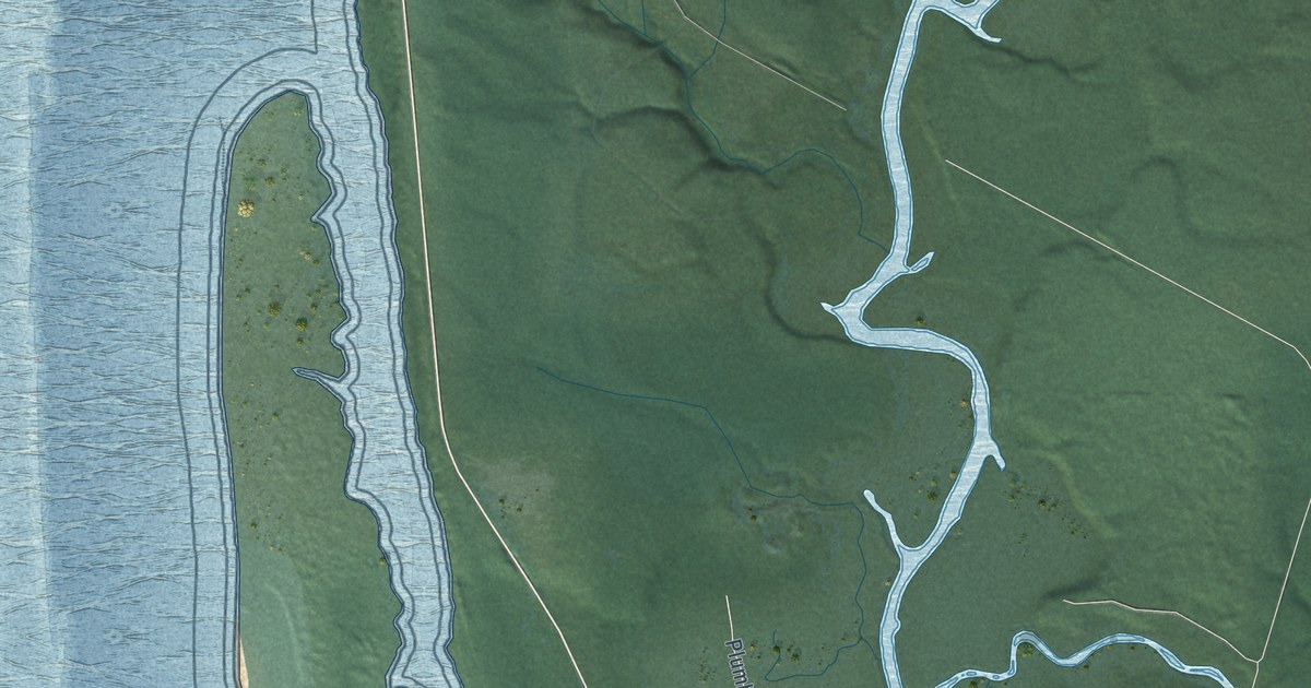 Map of Copalis Beach, Washington in 2026