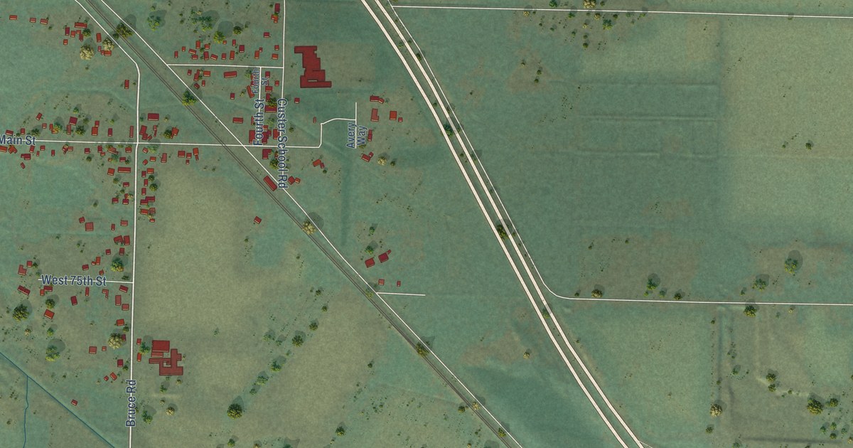 Map of Custer, Washington in 2026