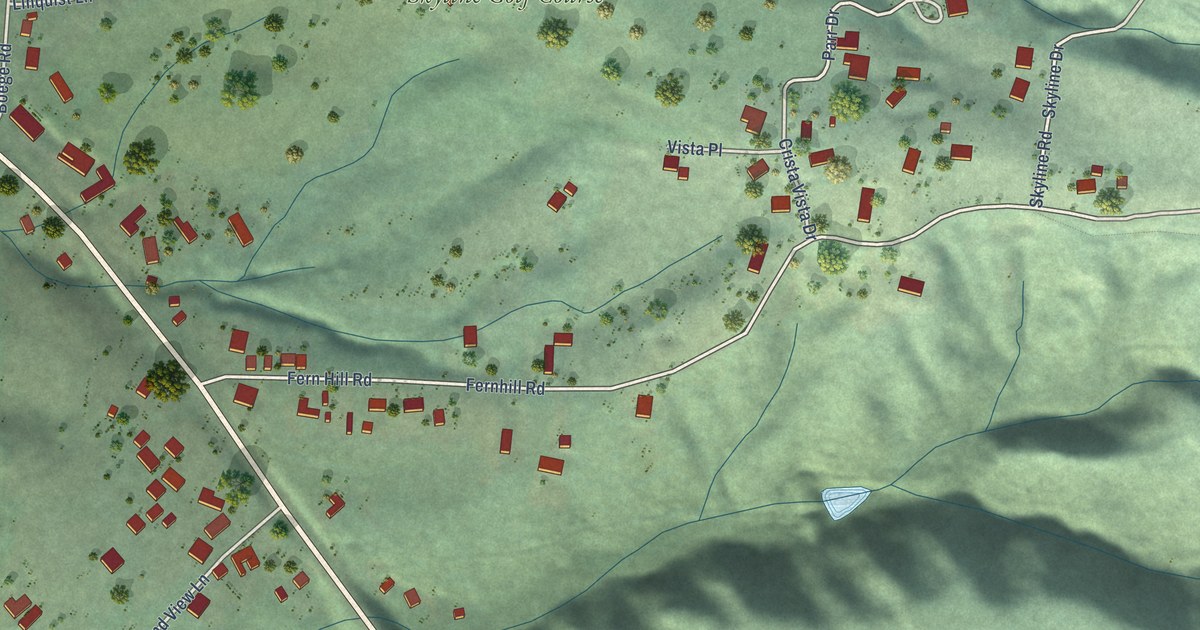 Map of East Cathlamet, Washington in 2026