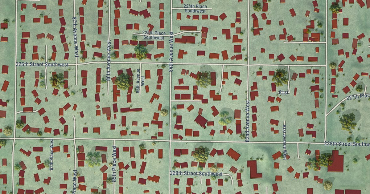 Map of Esperance, Washington in 2026