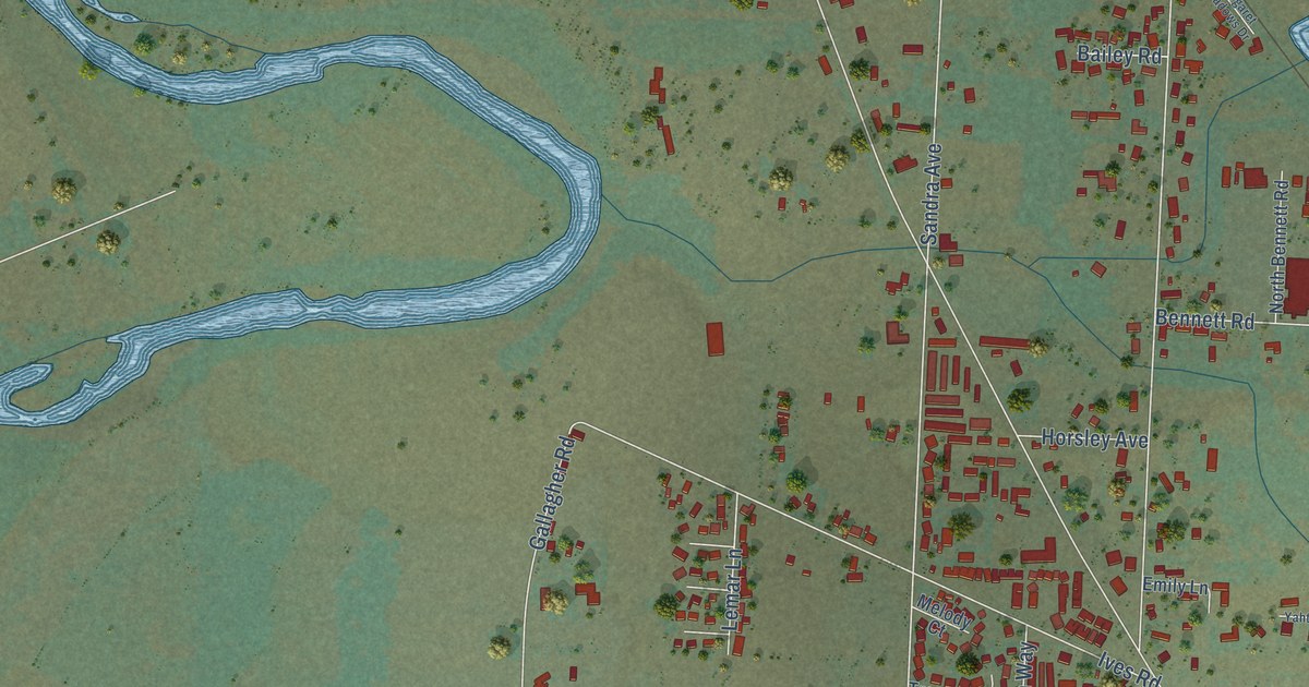 Map of Fords Prairie, Washington in 2026