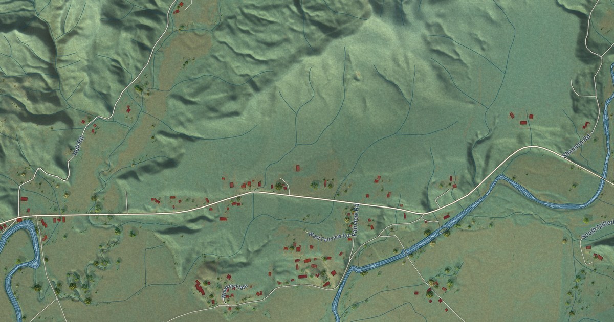 Map of Grays River, Washington in 2026