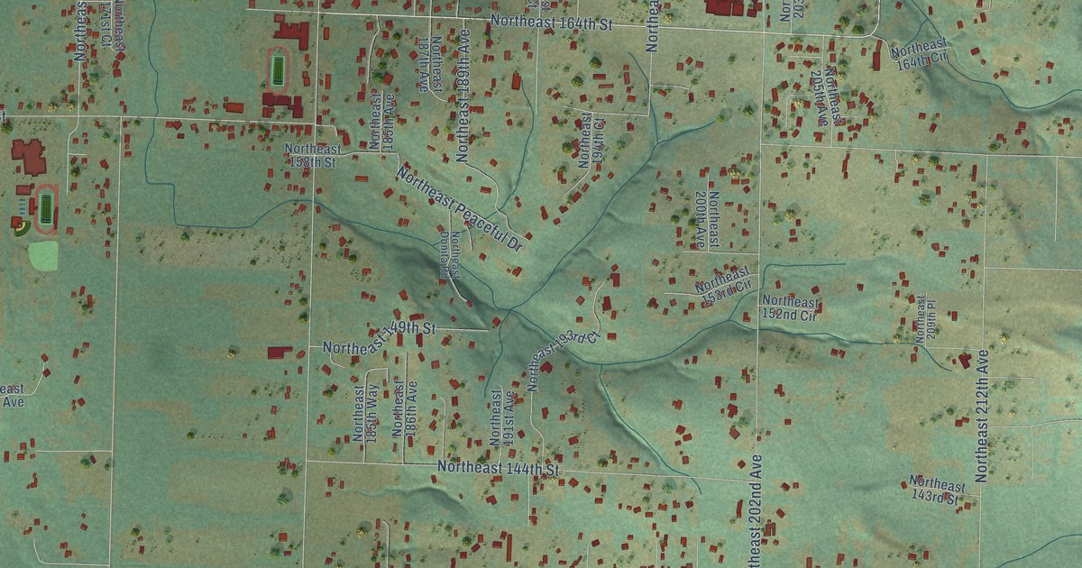 Map of Hockinson, Washington in 2026