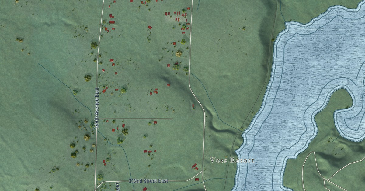 Map of Kapowsin, Washington in 2026