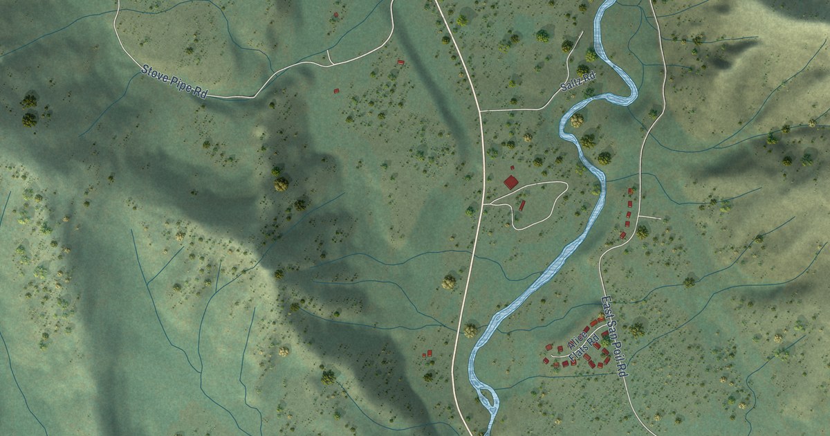 Map of Keller, Washington in 2026