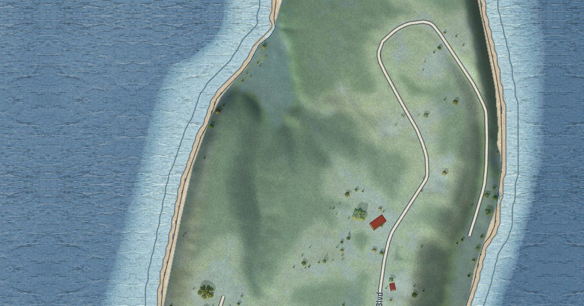 Map of Ketron Island, Washington in 2026