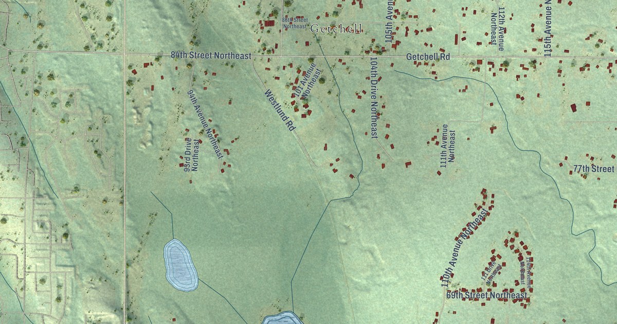 Map of Lake Cassidy, Washington in 2026