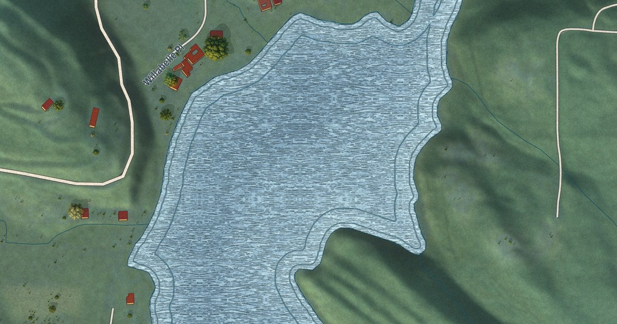 Map of Lake McMurray, Washington in 2026