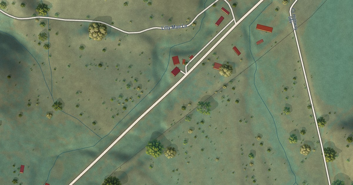 Map of Malo, Washington in 2026