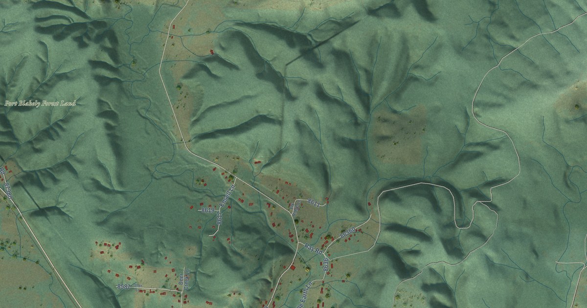 Map of Malone, Washington in 2026