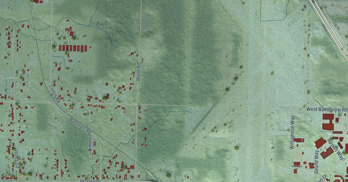 Map of Marietta-Alderwood, Washington in 2026