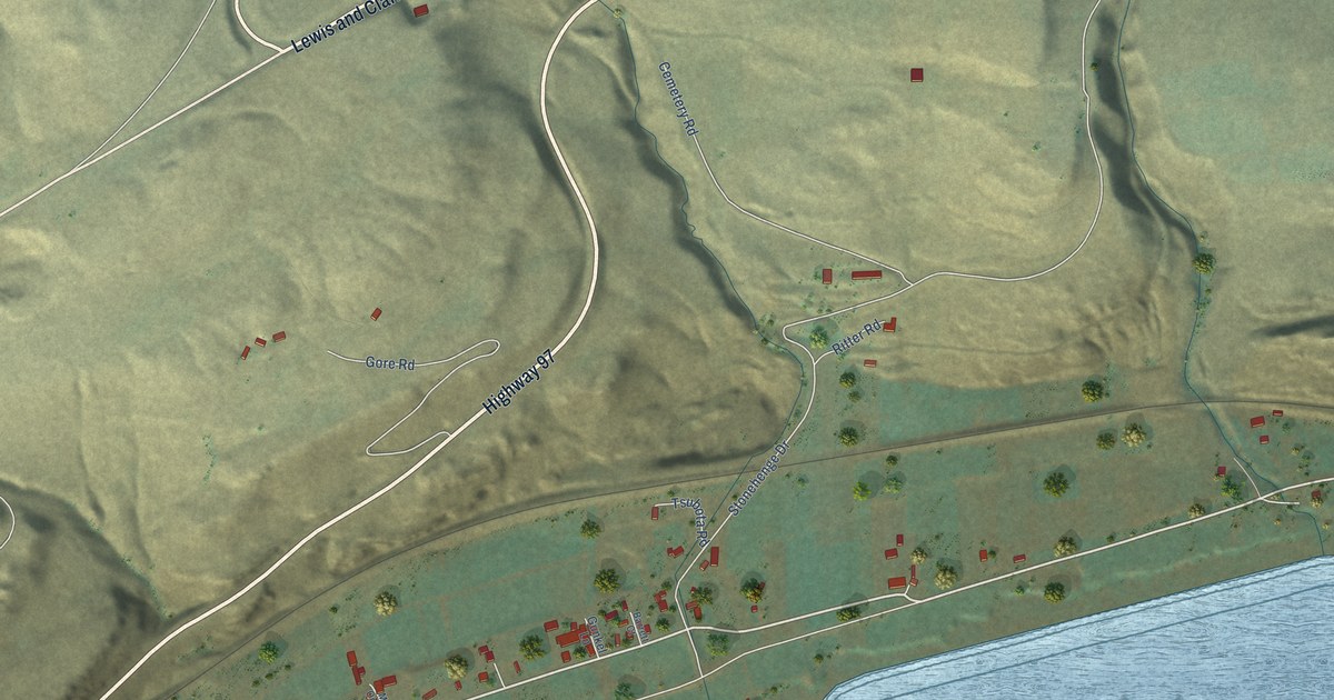 Map of Maryhill, Washington in 2026