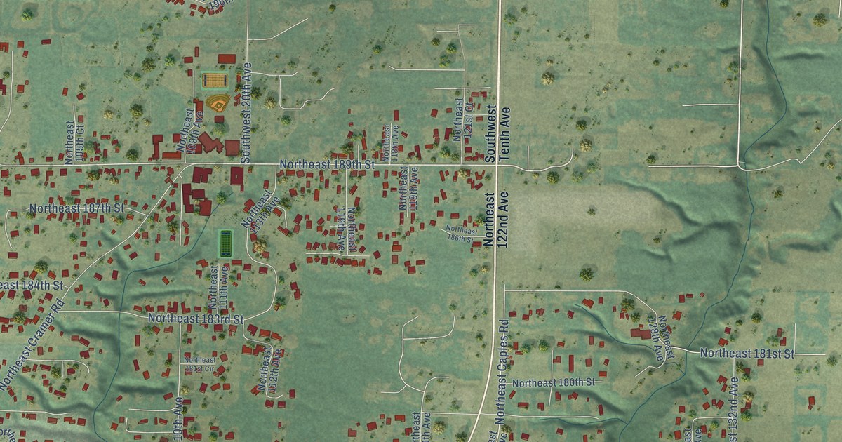 Map of Meadow Glade, Washington in 2026
