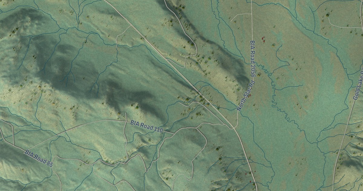 Map of Nespelem Community, Washington in 2026