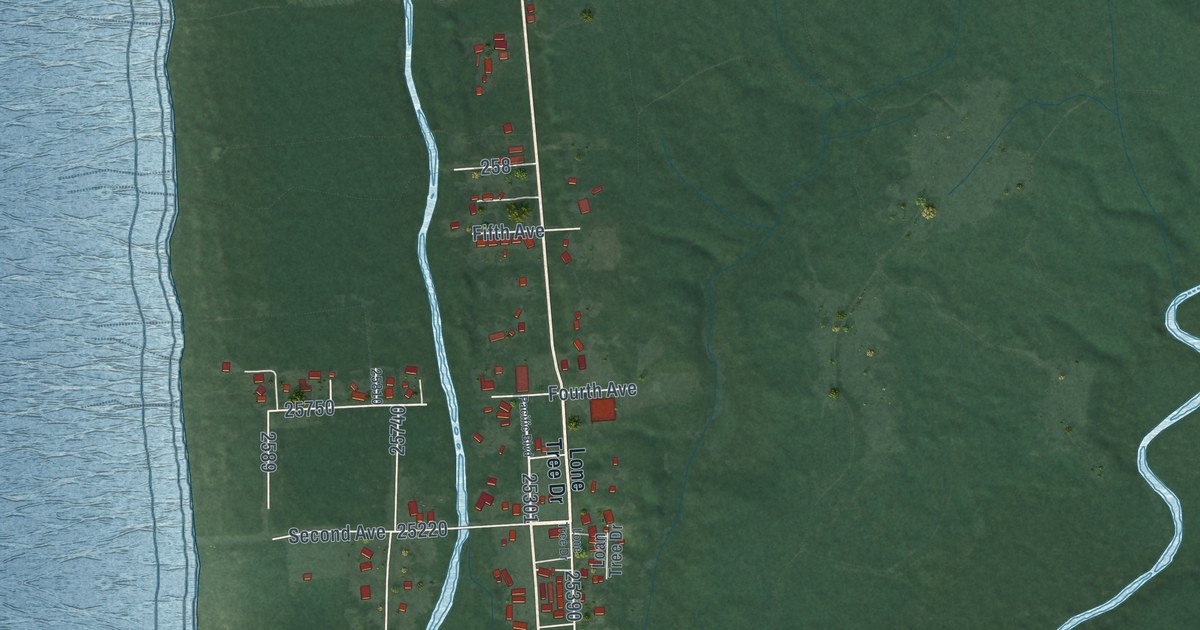 Map of Ocean City, Washington in 2026