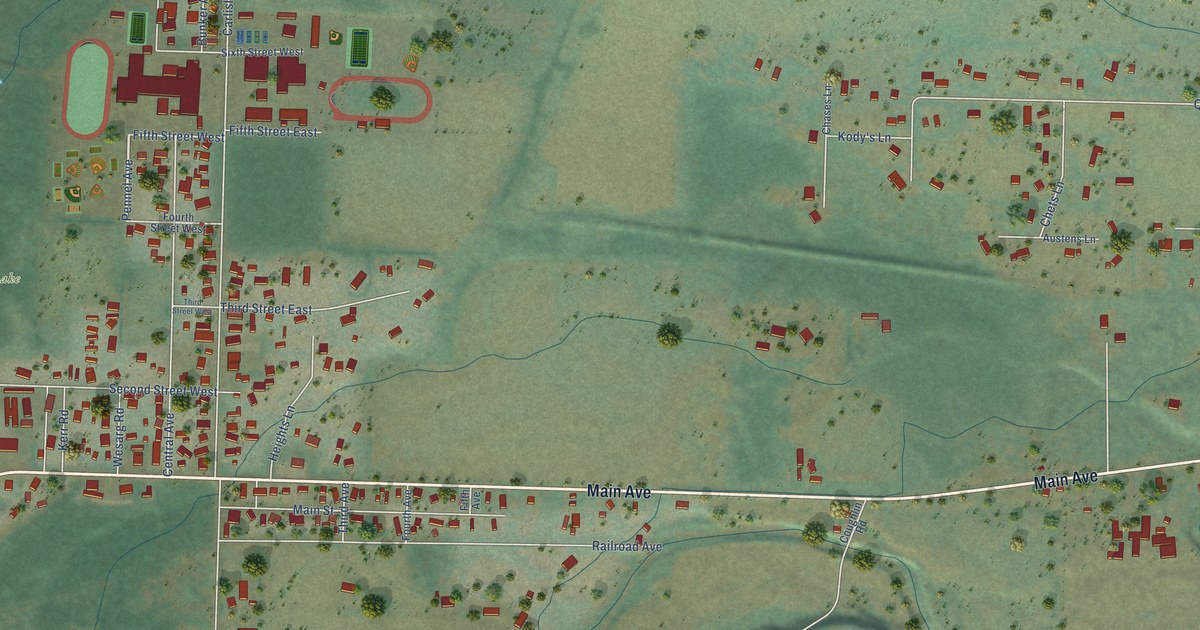 Map of Onalaska, Washington in 2026
