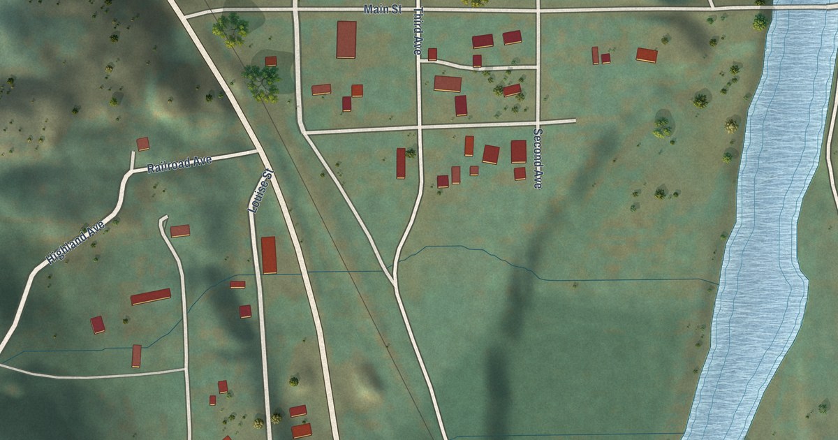 Map of Orient, Washington in 2026