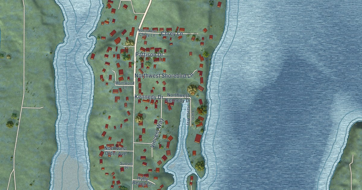 Map of Rocky Point, Washington in 2026