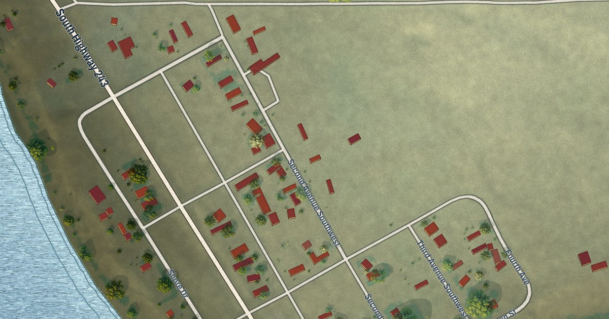 Map of Schwana, Washington in 2026