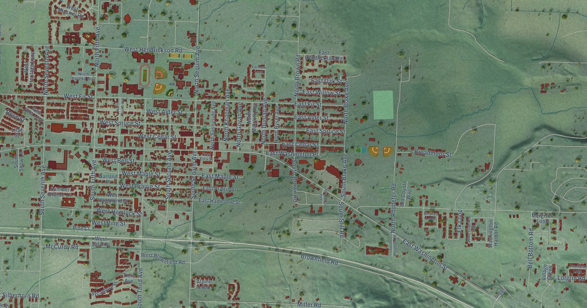 Map of Sequim, Washington in 2026