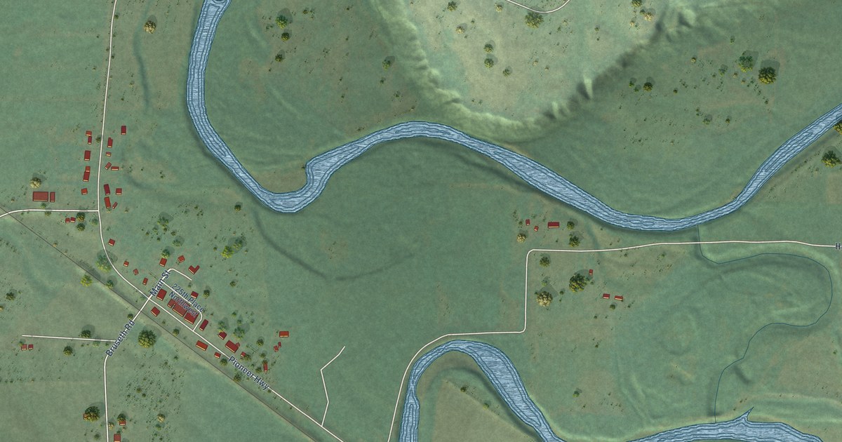 Map of Silvana, Washington in 2026