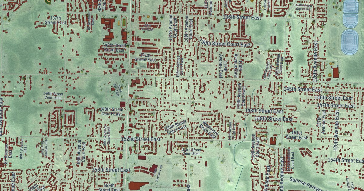 Map of South Hill, Washington in 2026