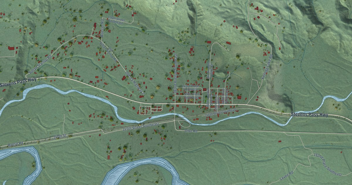 Map of Startup, Washington in 2026
