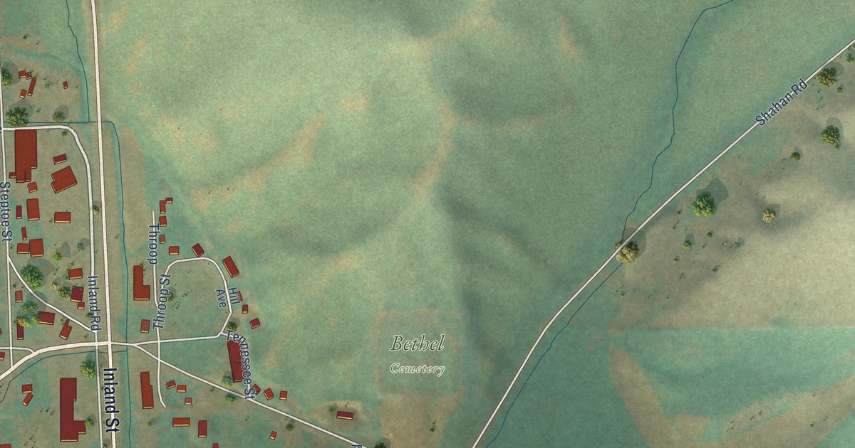 Map of Steptoe, Washington in 2026
