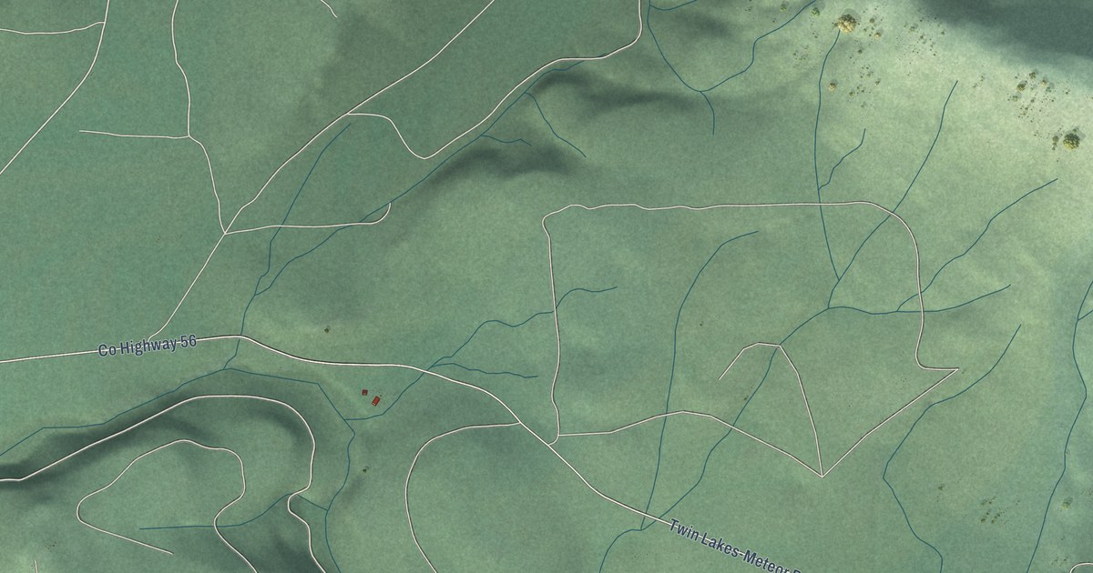 Map of Twin Lakes, Washington in 2026