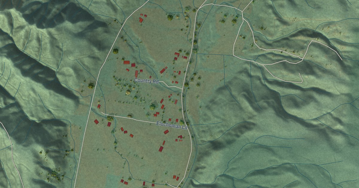 Map of Upper Elochoman, Washington in 2026