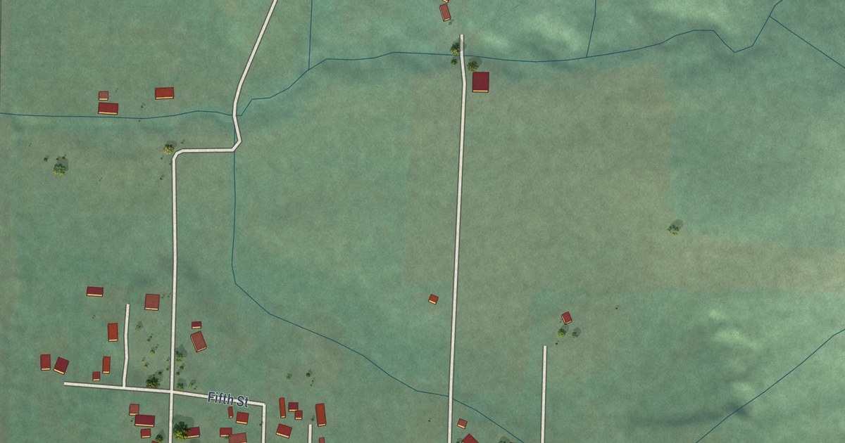 Map of Vader, Washington in 2026