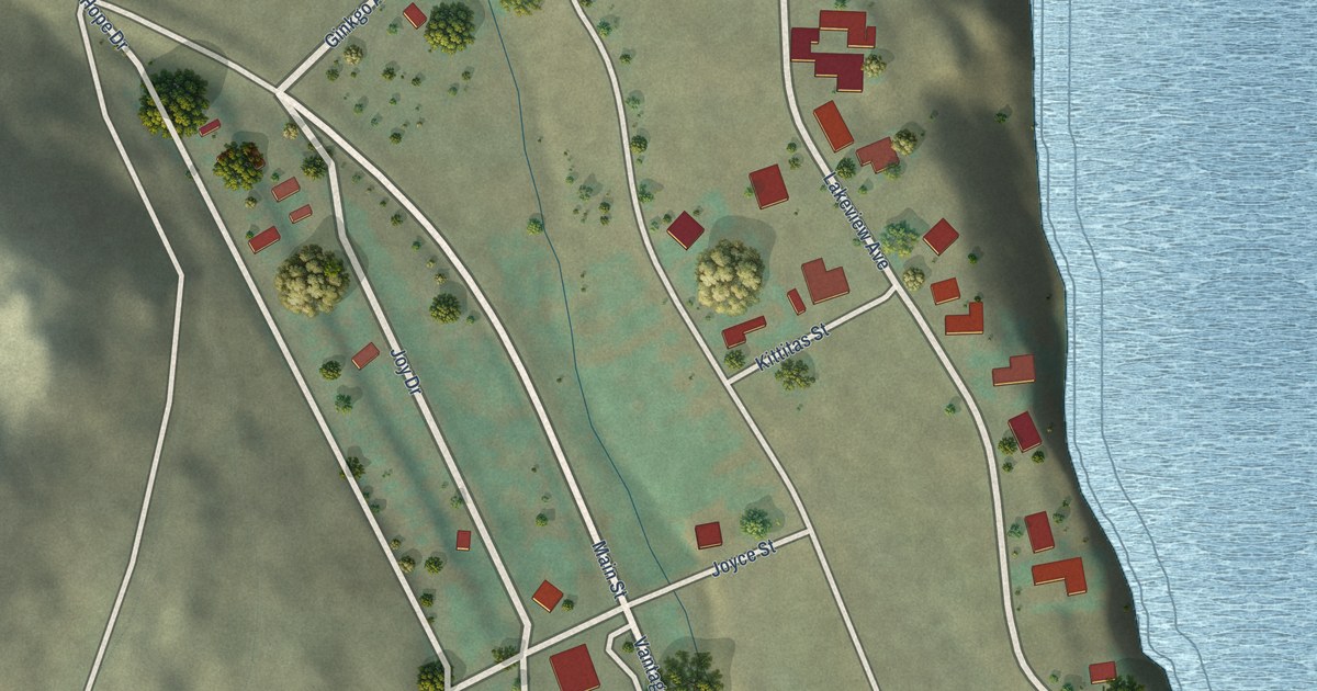 Map of Vantage, Washington in 2026