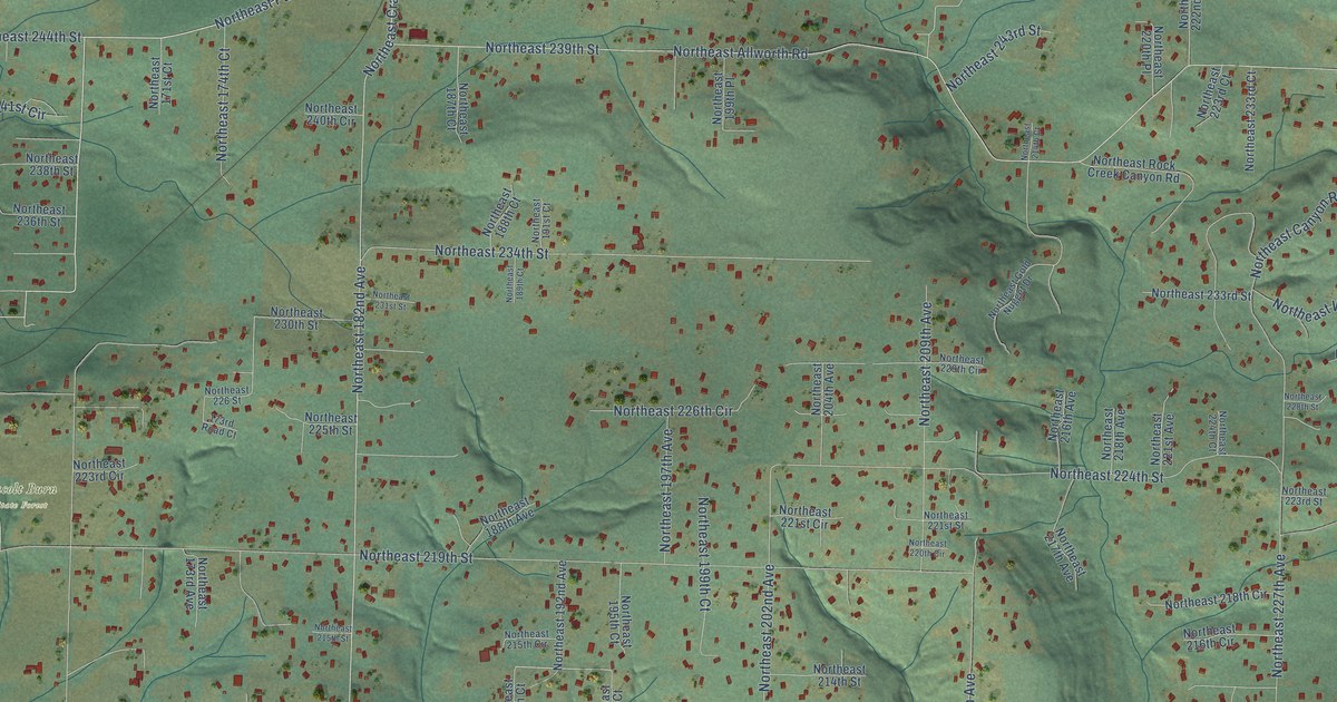 Map of Venersborg, Washington in 2026