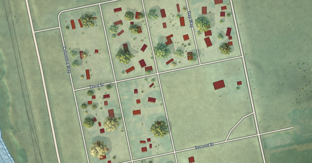 Map of Wallula, Washington in 2026