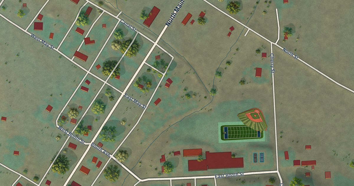 Map of Washtucna, Washington in 2026
