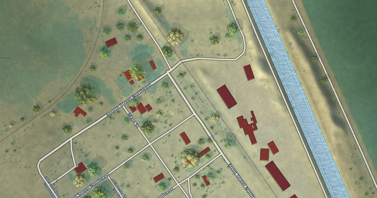 Map of Wheeler, Washington in 2026