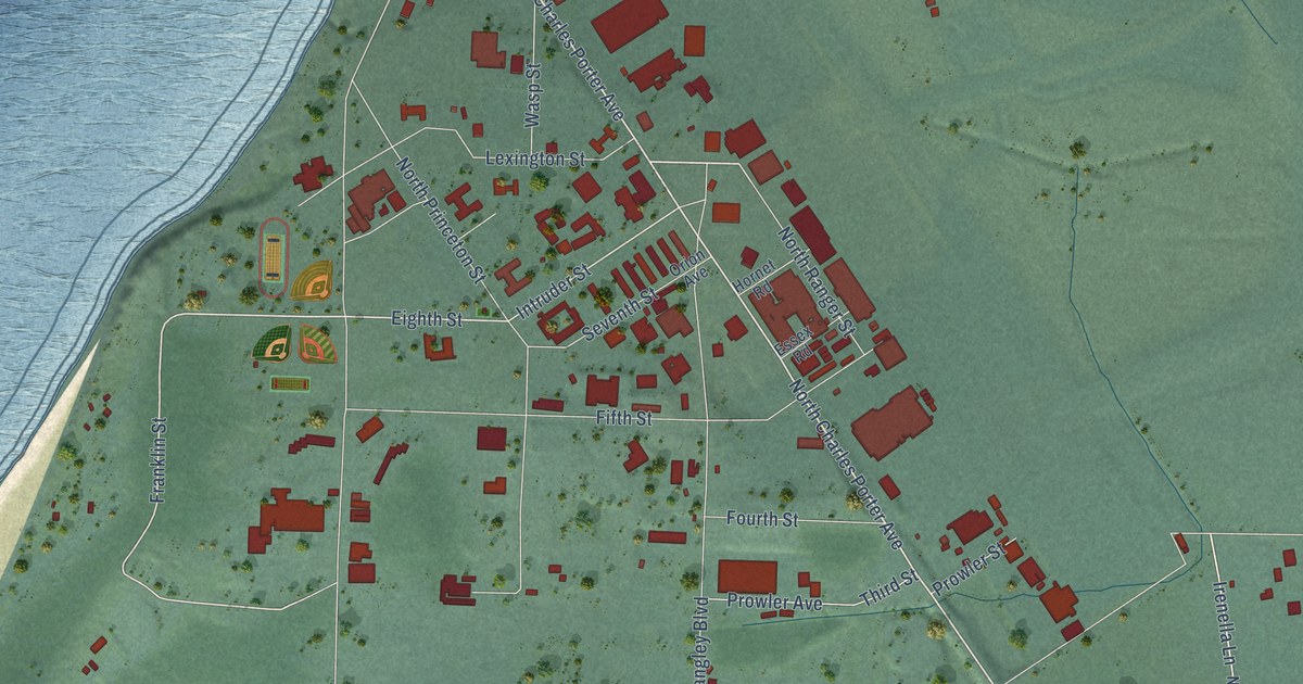 Map of Whidbey Island Station, Washington in 2026