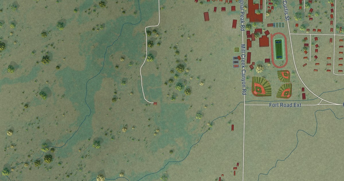 Map of White Swan, Washington in 2026