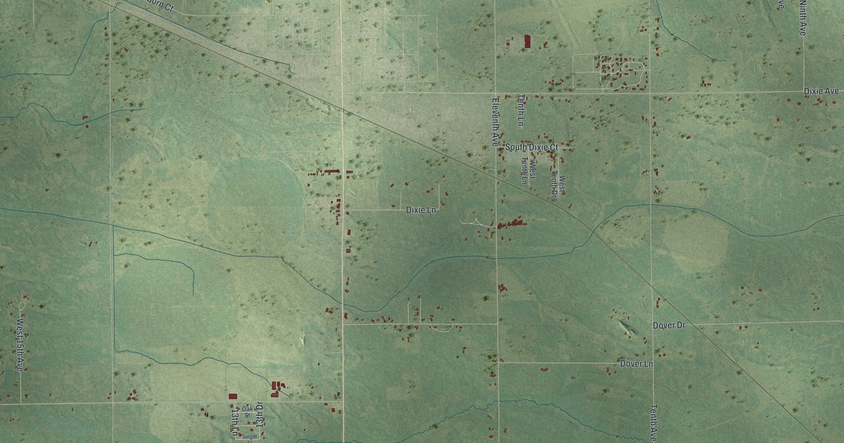 Map of Adams Town, Adams County, Wisconsin in 2026