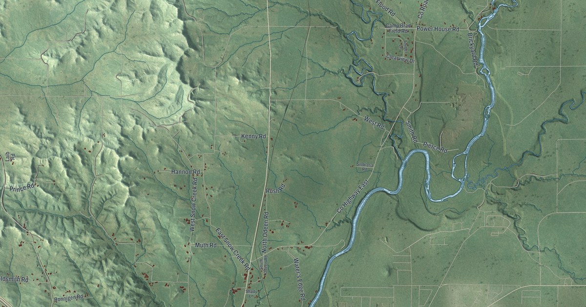 Map of Adams, Jackson County, Wisconsin in 2026
