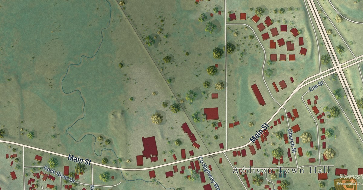 Map of Allenton, Wisconsin in 2026