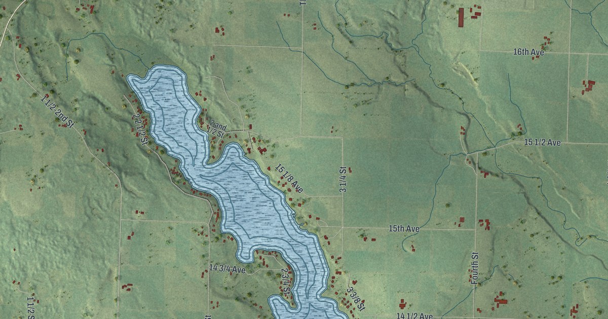 Map of Almena Town, Wisconsin in 2026