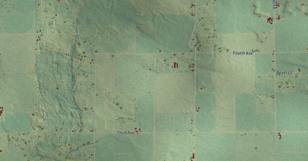 Map of Almond Town, Wisconsin in 2026