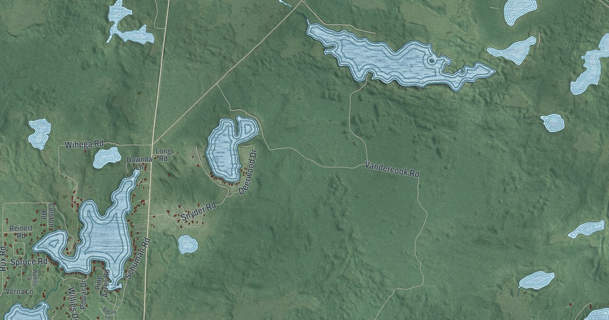 Map of Arbor Vitae, Wisconsin in 2026
