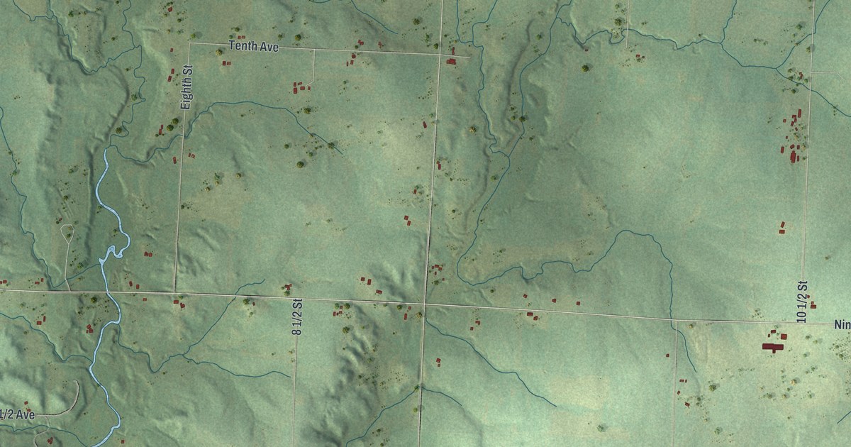 Map of Arland, Wisconsin in 2026