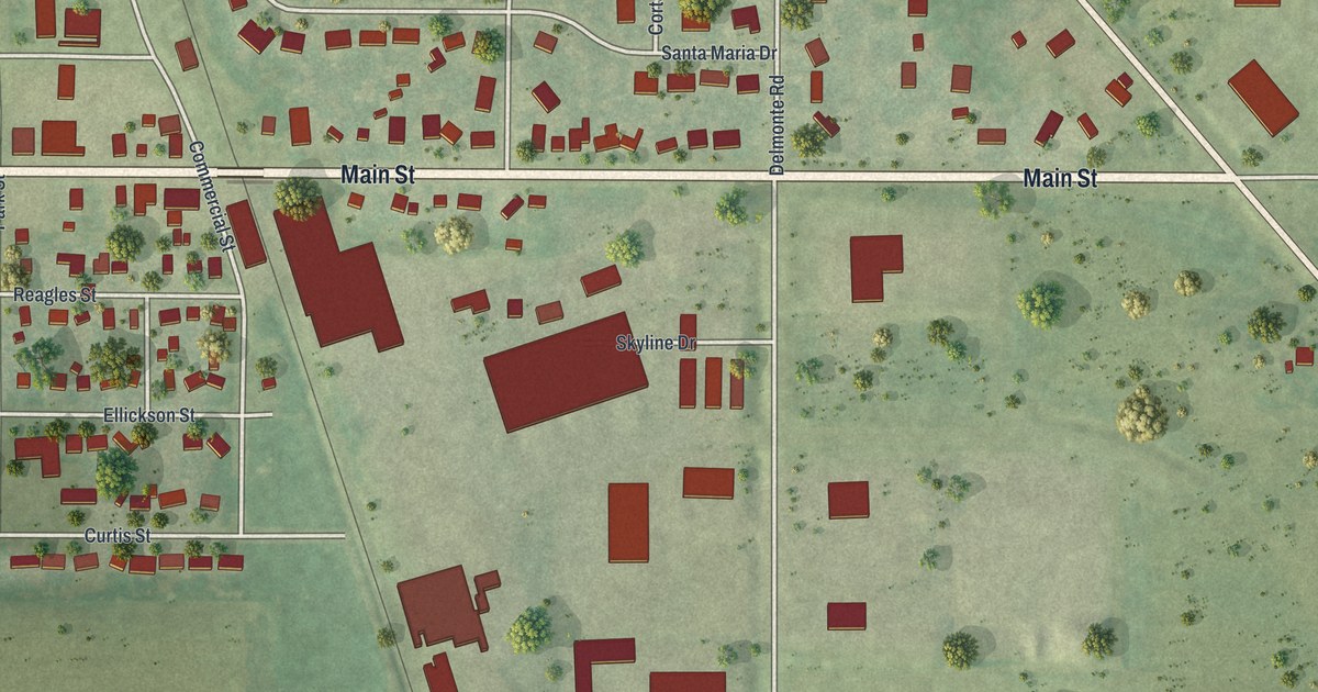 Map of Arlington Village, Wisconsin in 2026