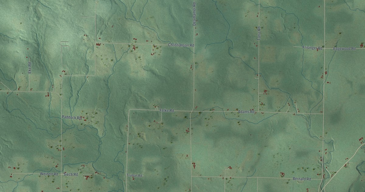 Map of Atlanta, Wisconsin in 2026