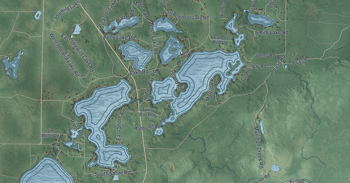 Map of Barnes, Wisconsin in 2026