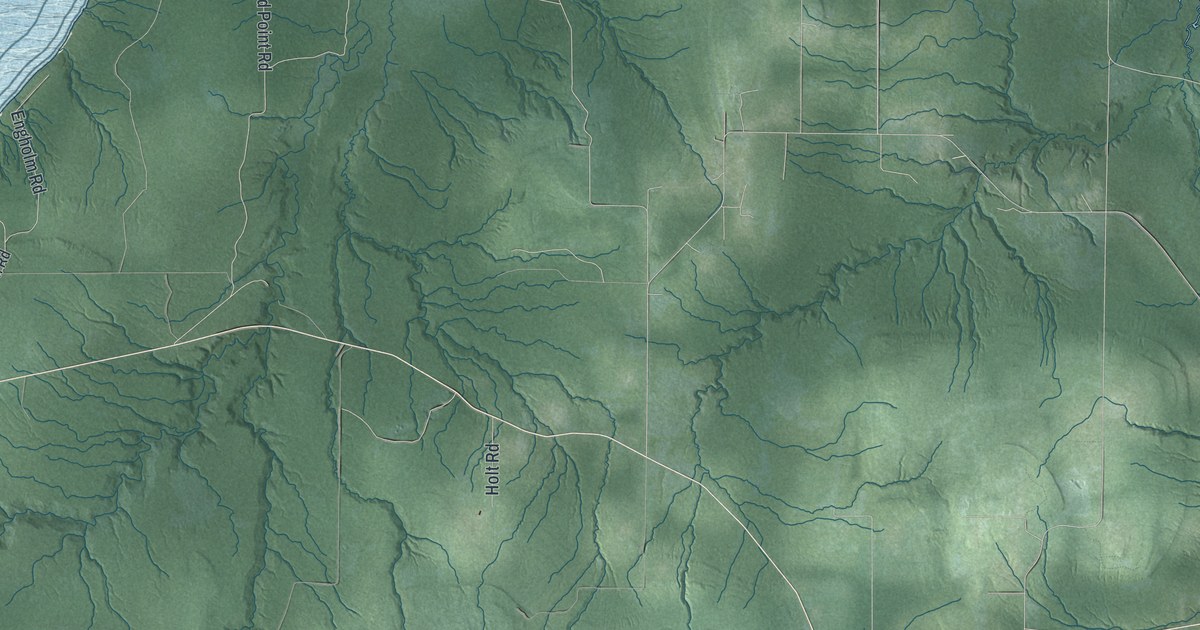 Map of Bayfield Town, Wisconsin in 2026